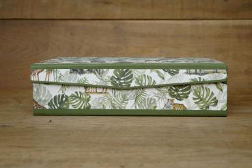 Geschenk Schachtel Dschungel Tiere Wildnis